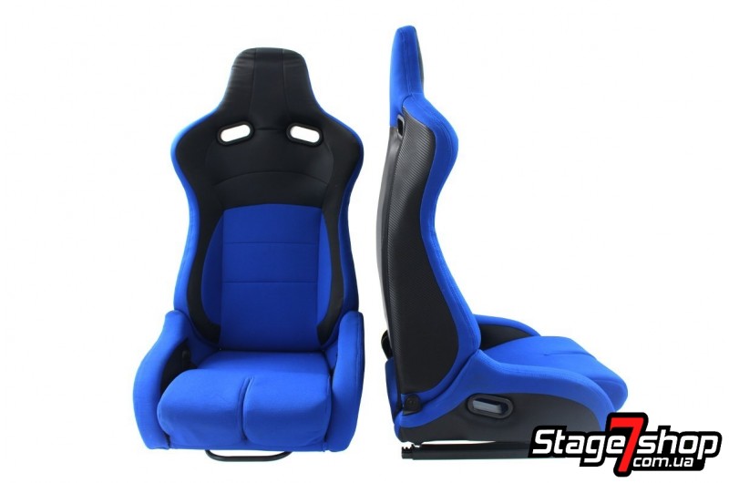 Спортивное сиденье ковш Monza Furio Blue